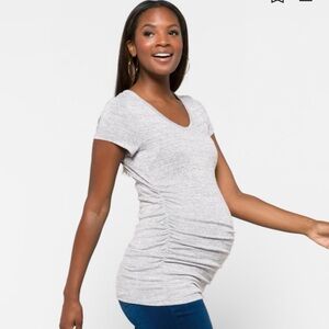 Market & Spruce grey maternity t-shirt